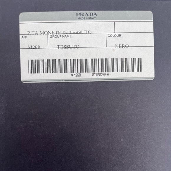 Prada Coin Wallet - Black - Picture 6 of 8